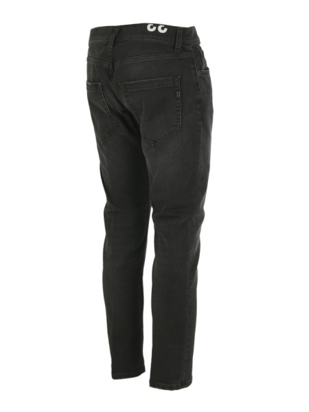 Black cotton DONDUP mius jeans