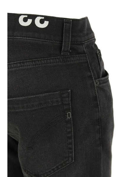 Black cotton DONDUP mius jeans