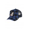 Cappello GOORIN BROS lupo check blu