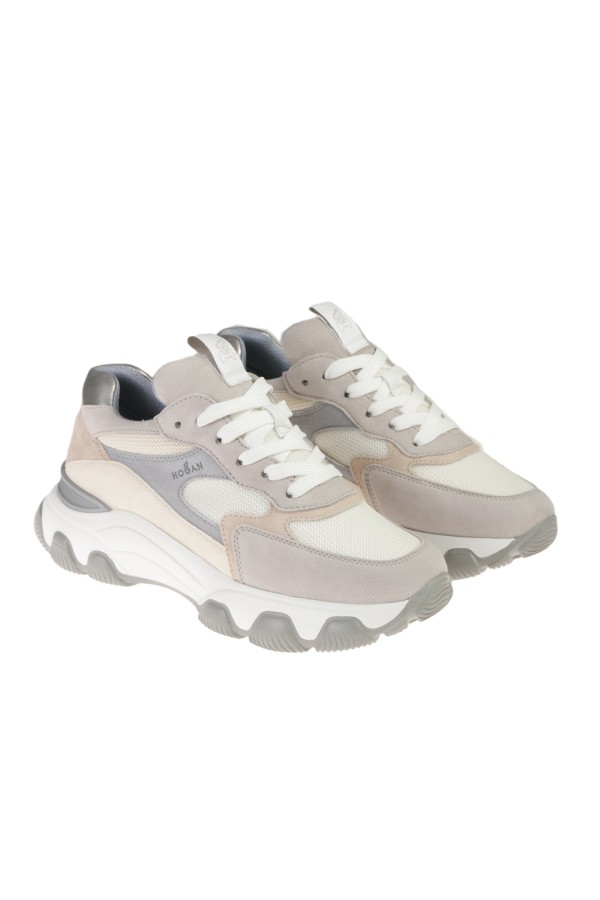 Hyperactive HOGAN shoe beige/white/grey