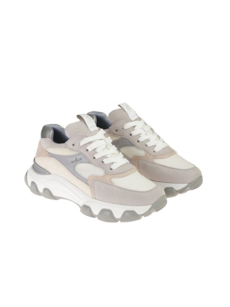 Hyperactive HOGAN shoe beige/white/grey