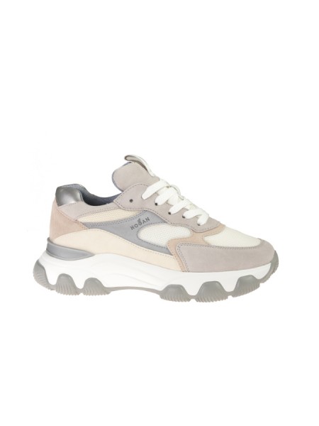 Hyperactive HOGAN shoe beige/white/grey