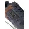 Hogan shoe H321 blue suede