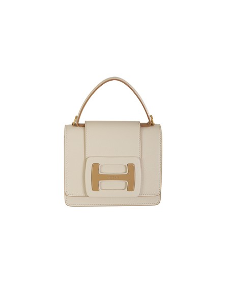 Micro bag HOGAN shoulder bag in ivory leather