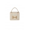 Micro bag HOGAN shoulder bag in ivory leather