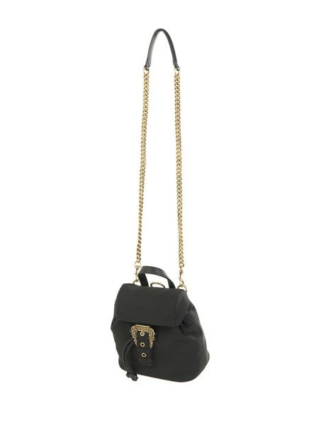 Black backpack with shoulder strap Versace