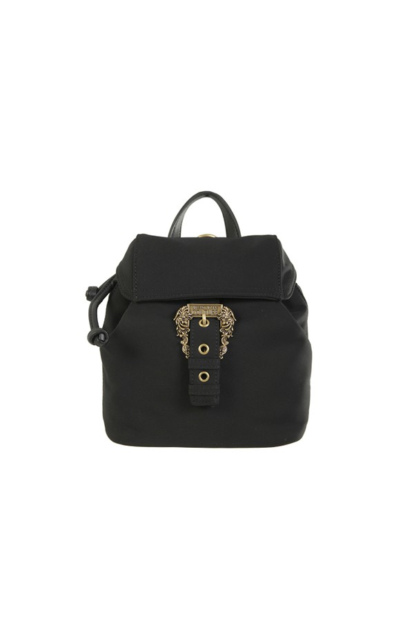 Black backpack with shoulder strap Versace