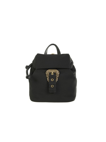 Black backpack with shoulder strap Versace