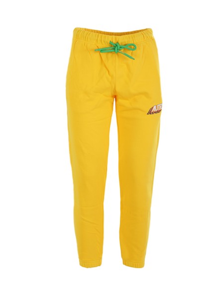 Yellow tracksuit trousers AUTRY