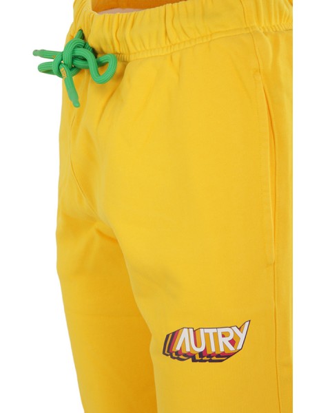 Yellow tracksuit trousers AUTRY