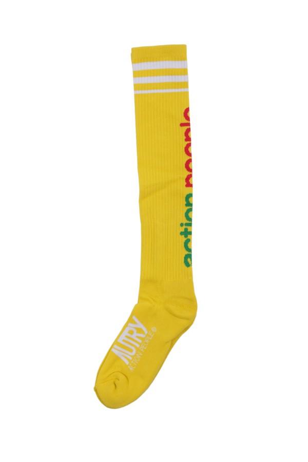 Yellow AUTRY socks