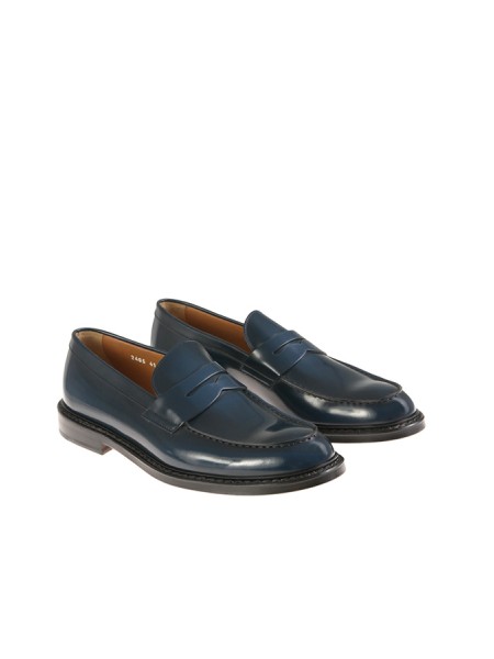 Doucal's blue loafer