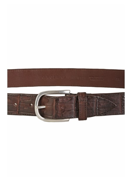 Ebony crocodile ORCIANI belt