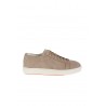 Beige suede SANTONI sneaker