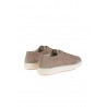 Beige suede SANTONI sneaker