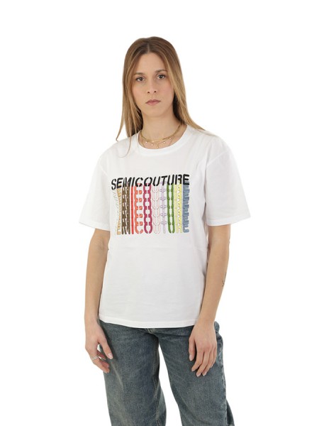 T-Shirt SEMICOUTURE Art.Y3SJ12 A010