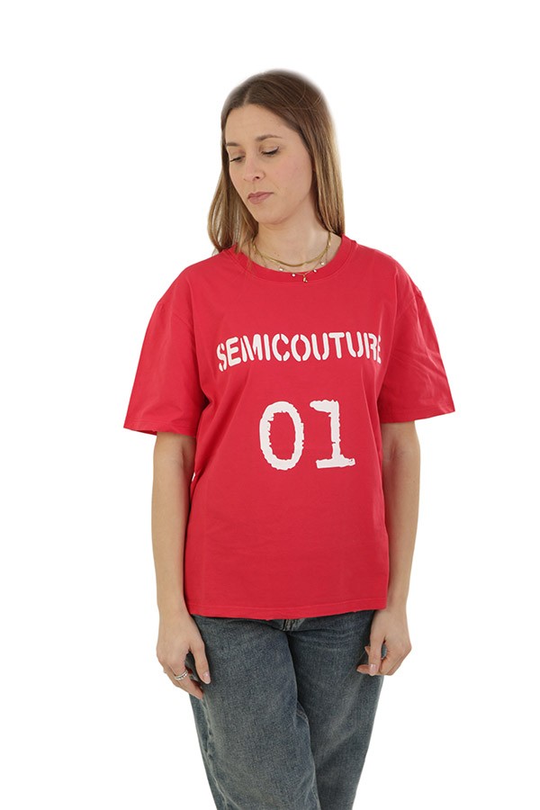 T-Shirt SEMICOUTURE Art.CNTJ01 D090