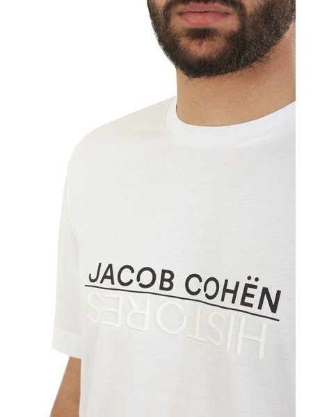 T-Shirt JACOB COHEN Art.U4H0201M4476A00 WHITE