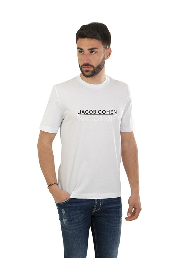 T-Shirt JACOB COHEN Art.U4H0201M4476A00 WHITE