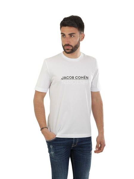 T-Shirt JACOB COHEN Art.U4H0201M4476A00 WHITE