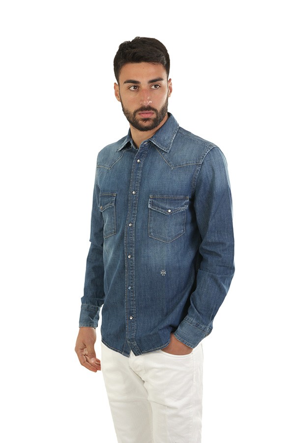 Jacob Cohen Shirt Art.UCH0201T9734128D DENIM