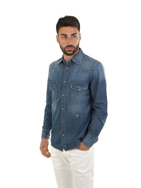 Jacob Cohen Shirt Art.UCH0201T9734128D DENIM