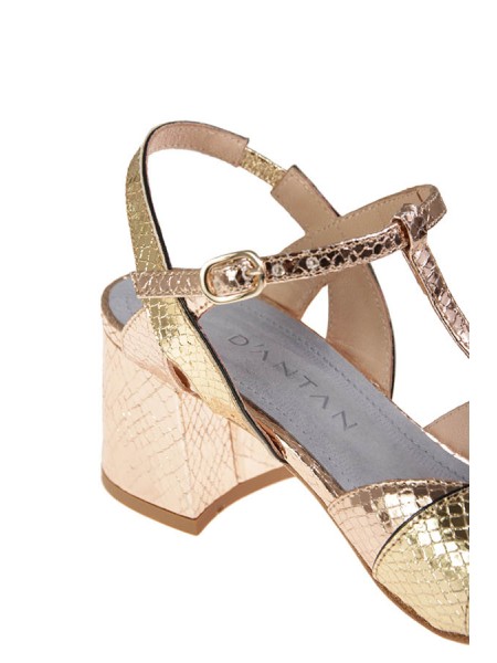 Sandal d'antan Art.2323 PINK/GOLD