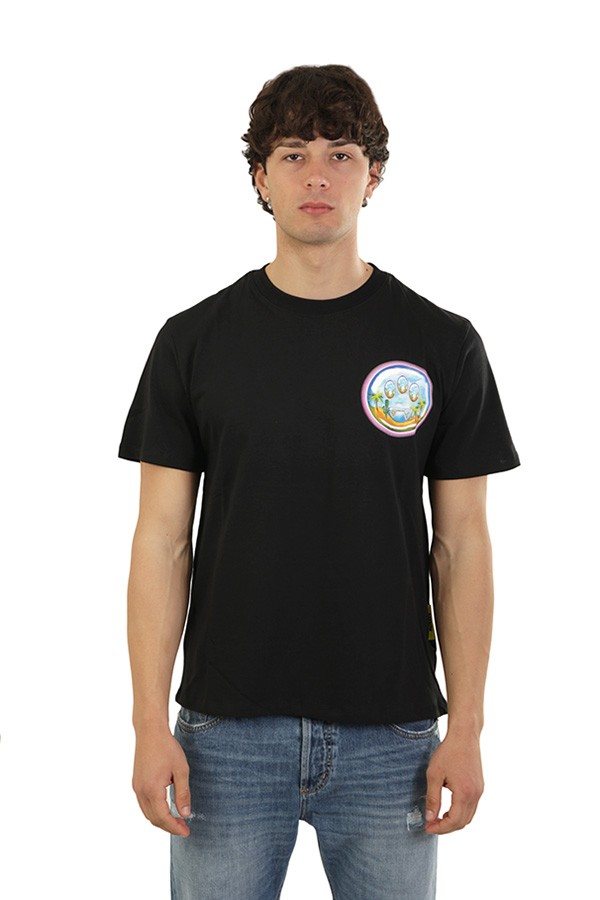 T-Shirt BARROW Art.034037 BLACK