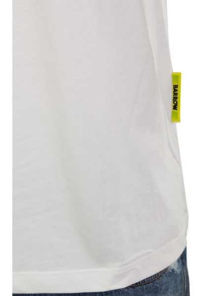 T-Shirt BARROW Art.034040 WHITE