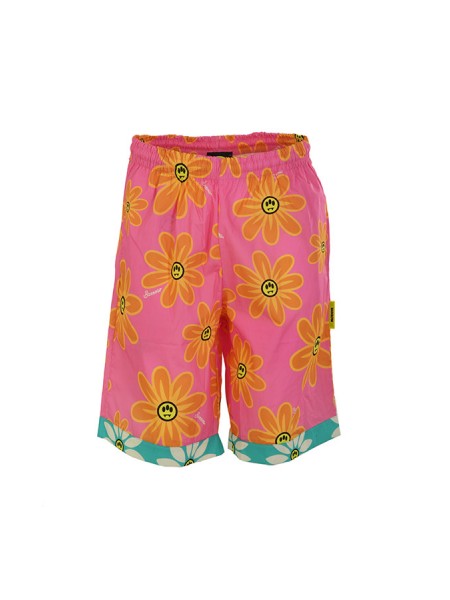 Bermuda shorts BARROW Art.034050 PINK/ORANGE