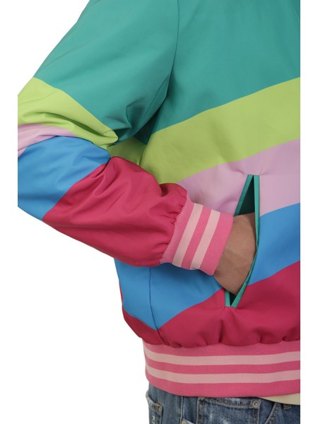 Bomber jacket BARROW Art.034060 TURQUOISE