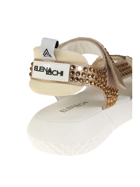 Sandal ELENA IACHI Art.E3227 WHITE/GOLD