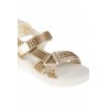 Sandal ELENA IACHI Art.E3227 WHITE/GOLD