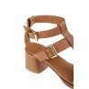 Sandal GUGLIELMO ROTTA LEATHER LEATHER