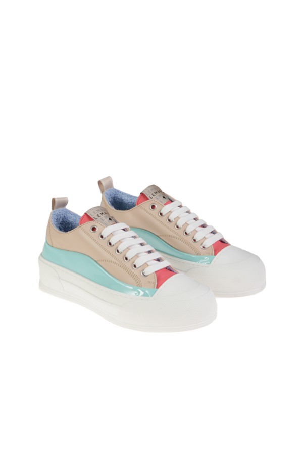 Lemarè Sneaker Art.3064 BEIGE/LIGHT BLUE