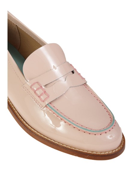 Lemarè Moccasin Art.5013 PINK/LIGHT BLUE