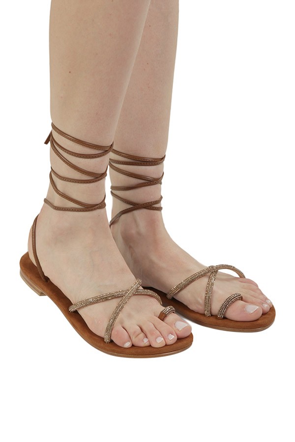 Sandal LE CAPRESI Art.RR2309 STAR BRILL LEATHER