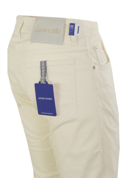 Trousers JACOB COHEN Art.UQE0436S3756A35 WHITE