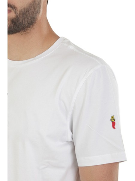 T-Shirt COOPERATIVA PESCATORI POSILLIPO Art.110WH WHITE