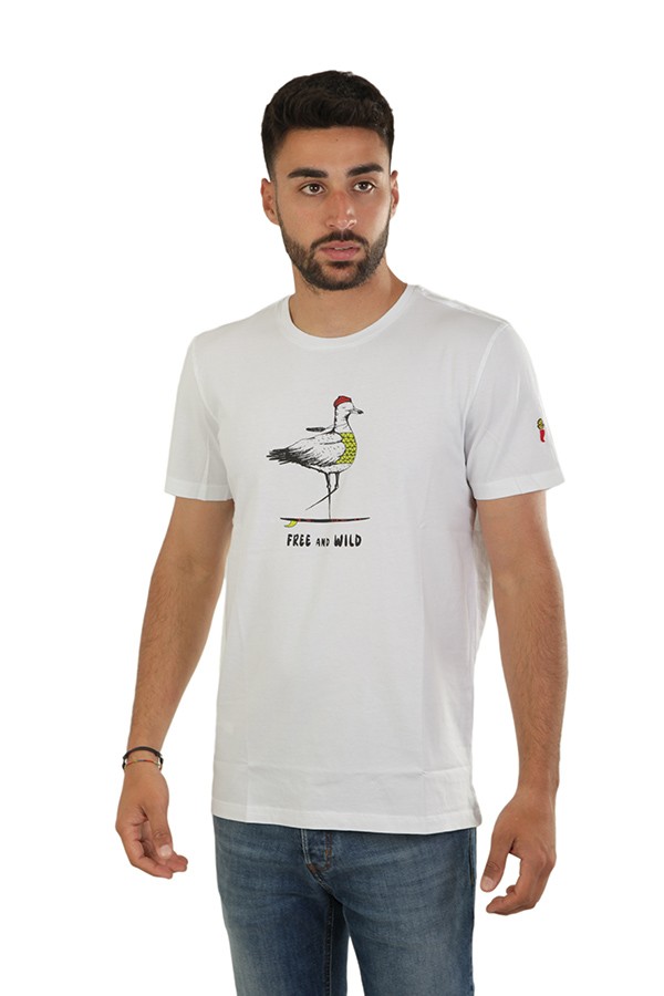 T-Shirt COOPERATIVA PESCATORI POSILLIPO Art.132WH WHITE