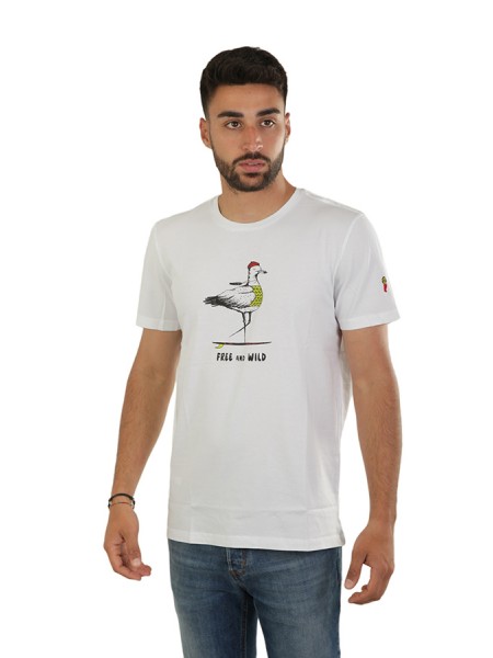 T-Shirt COOPERATIVA PESCATORI POSILLIPO Art.132WH WHITE