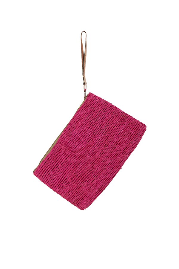 Ibelive Art.AMPY FUCHSIA Clutch Bag