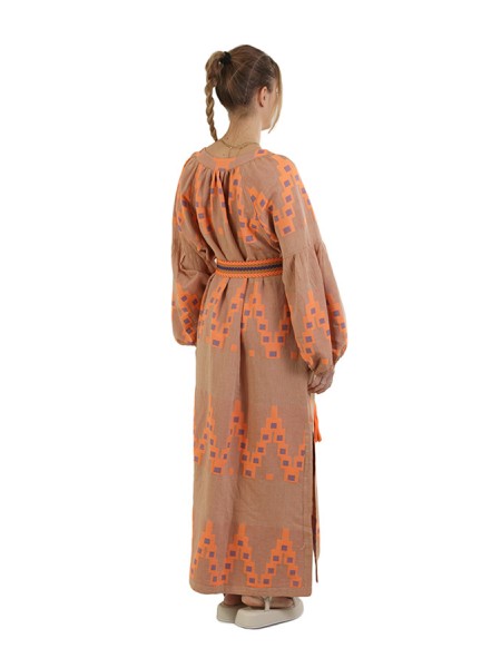 Dress DEVOTION Art.023338G ORANGE