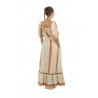 Dress DEVOTION Art.023348G ORANGE/CREAM