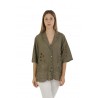 Camicia Elena Mirò Art.5154Y100221N VERDE MILITARE