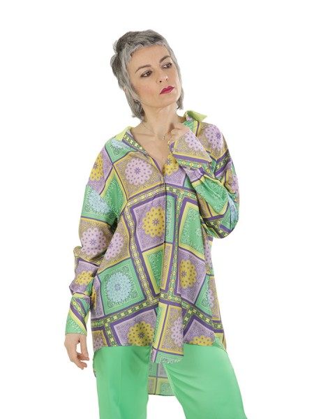 Hanita shirt Art.HC5413661 PURPLE