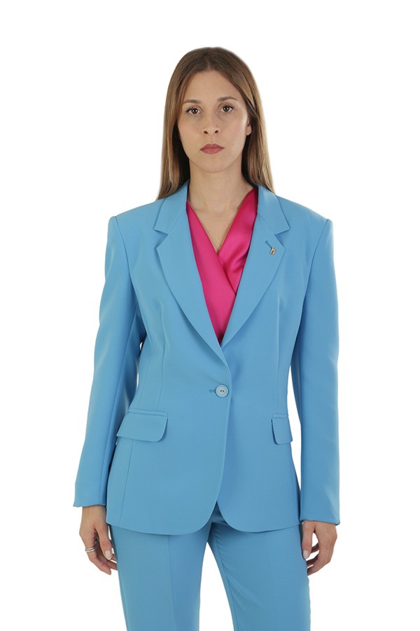 Hanita jacket Art.HJ10293586 TURQUOISE