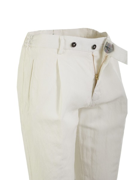 Trousers Berwich Art.RETRO ELAX GDOL0760 CREAM