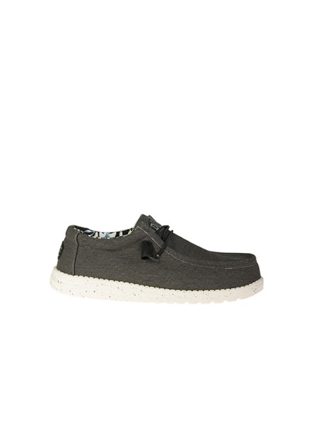 Sneaker HEY DUDE Art.WALLY STRETCH CANVAS BLACK