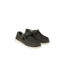 Sneaker Hey Dude Art.WALLY STRETCH CANVAS BLACK